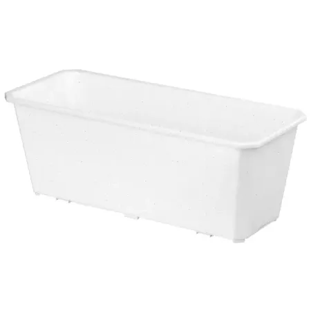 Ящик балконный Homwer 40x17x15 см v7 л пластик мраморный