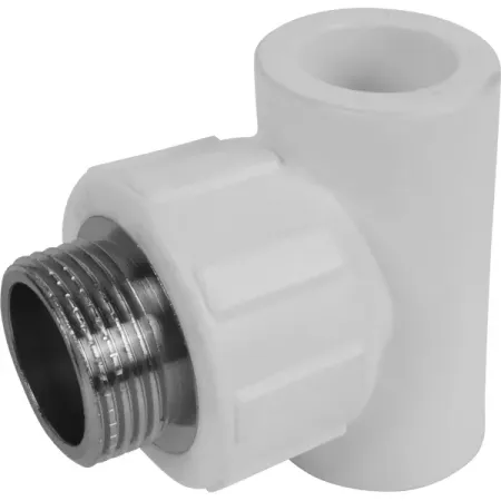 Тройник комбинированный Политэк 20x3/4