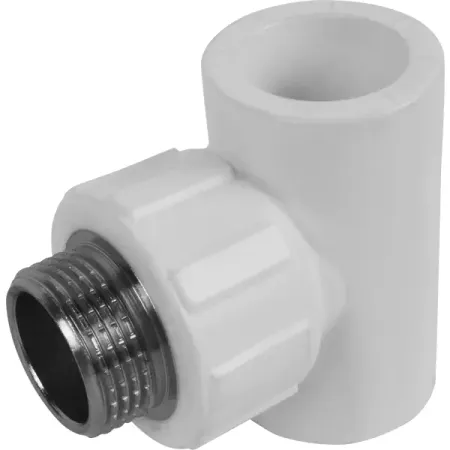 Тройник комбинированный Политэк 25x3/4