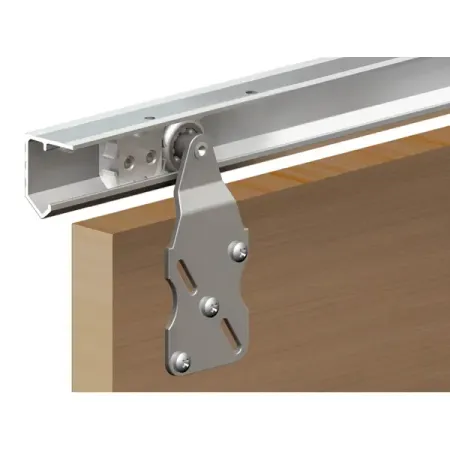 Комплект фурнитуры Sigma 1500 мм 10 шт пластиковые подшипники 608zz для дверных роликов 8x40x10 мм