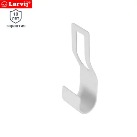 Держатель для штанги Larvij металл цвет белый