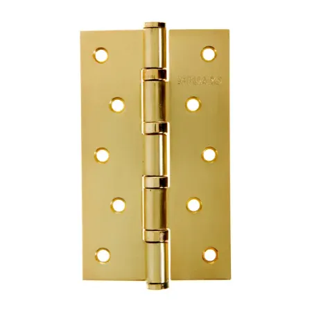 Петля универсальная Fuaro 4BB 125x75x2.5 мм сталь цвет матовое золото