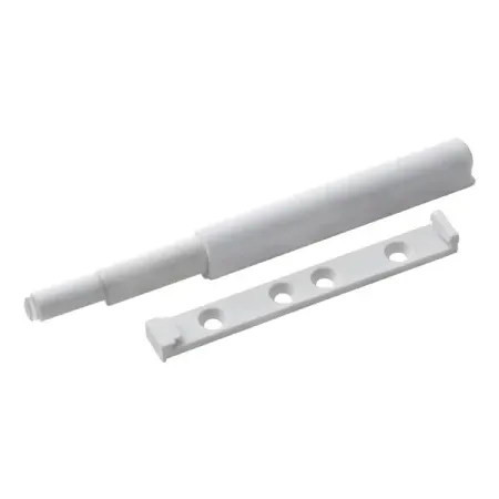 Упор-защелка фасада AMF10/W, 86.5x14 мм, пластик, цвет белый