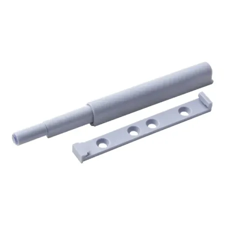 Упор-защелка фасада AMF10/GR, 86.5x14 мм, пластик, цвет серый