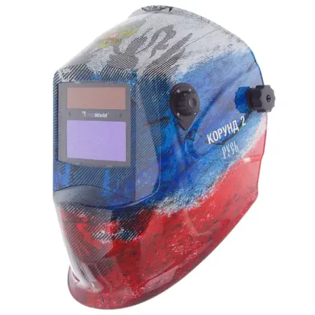 Маска сварщика-хамелеон Foxweld Русь 7100V