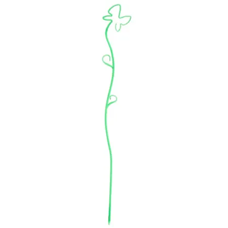 Опора для орхидей 56 см пластик зелёный искусственные сосновые ветви для елки