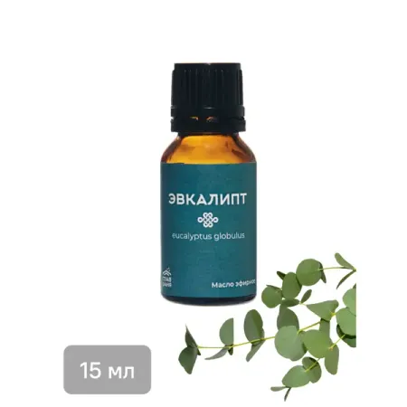 Масло эфирное Главбаня Эвкалипт 15мл EVA
