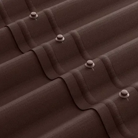 Лист Ондулин Смарт DIY 760x1950 мм коричневый