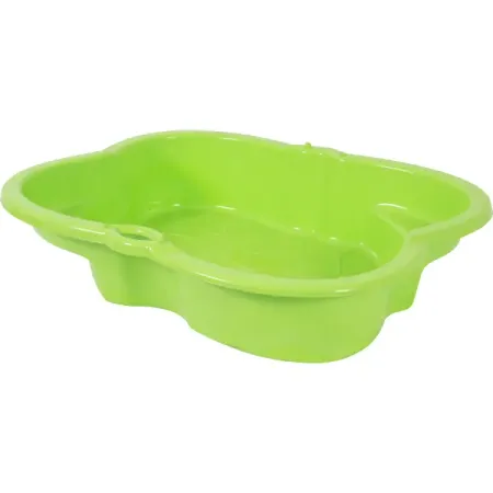 Песочница детская салатовая пластиковая 96x72 см