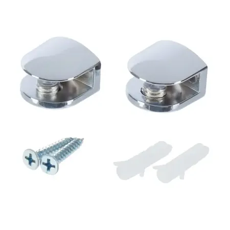 Держатель для полки Omega Glass NNP1 металл цвет хром 2025 trendlocksmith bypass deadbolt thumbturn tool for opening and prying doors store vehicle glass door locks emergency unlocki