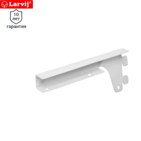 Кронштейн для ЛДСП Larvij 15 см нагрузка до 15 кг цвет белый 2 шт верхний обтекатель фары кронштейн подходит для honda goldwing gl1800 2006 2017 2007 2008 2009 2010 2011 2012 2013 2014 мотоцикла