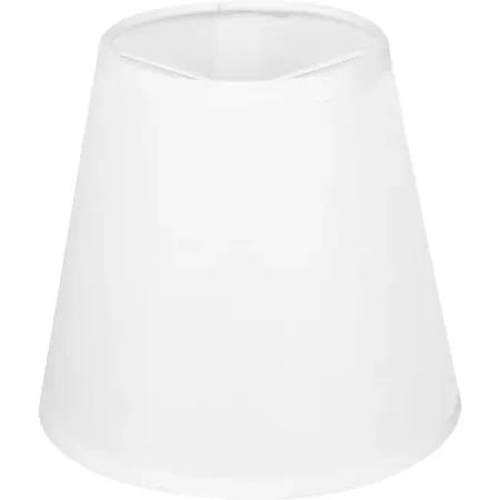 Абажур Нежность 1xE14 цвет белый прозрачные 3 мм пластиковые абажур протекторы для светодиодов