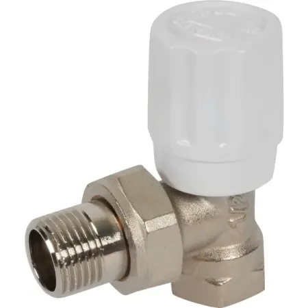 Вентиль для радиатора угловой Euros 1/2