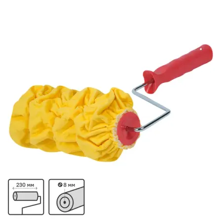 Валик фактурный Pqtools эффект Морозное утро 230 мм диаметр бюгеля 6 мм