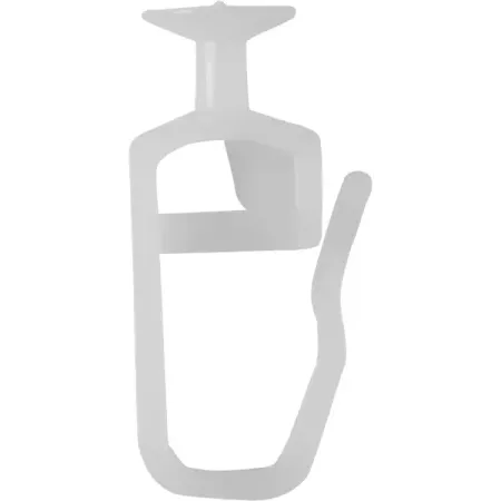 Крючок-гвоздик для штор на пластиковый потолочный карниз цвет белый 10 шт. moonbiffy пластиковый крючок для зонта