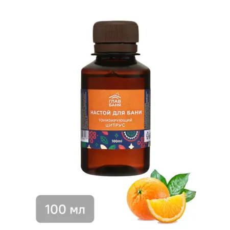 Настой ароматический для бани цитрус 100мл EVA
