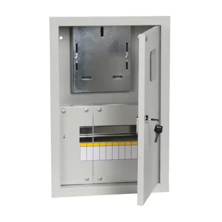 Щит распределительный встраиваемый IEK Home ЩУРН-1/9зо-1 36 9 модулей IP31 металл