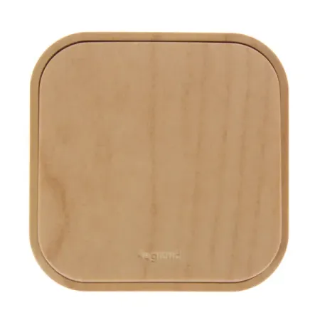 Переключатель 1 клавиша цвет - Legrand Quteo - IP20 10А 250В винтовые зажимы накладной монтаж - дерево