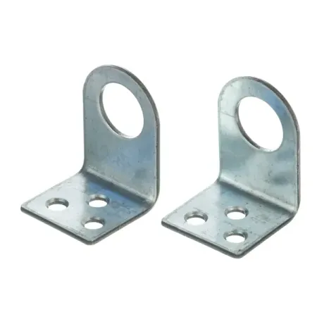 Проушина для замка угловая Pzu 25x45x30x2 мм, 2 шт.