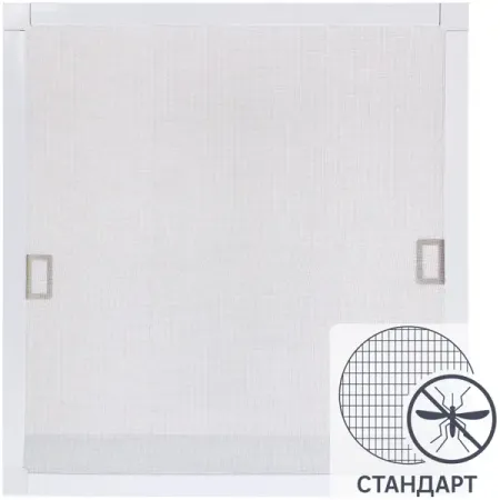 Рамочная москитная сетка 50x53 см для окна 60x60 см
