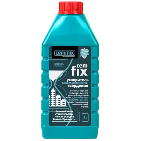 Ускоритель твердения Cemmix CemFix 1 л говард фалько время в бутылке
