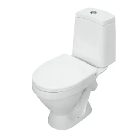 Унитаз-компакт Sanita Статус косой выпуск двойной слив