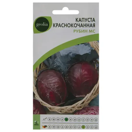 Семена Капуста краснокочанная Geolia Рубин МС