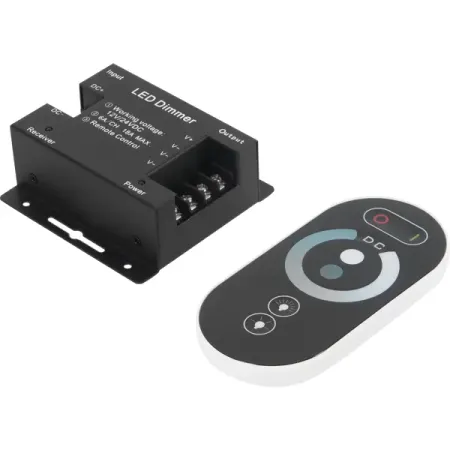 Диммер для монохромной светодиодной ленты 04-11, 12-24 В, 216 Вт, сенсорный пульт IP33 veromount skydance triac диммер wi fi