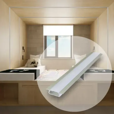 Профиль для светодиодной ленты врезной 6 мм 2 пог. м регулятор света ysrsai wz5 для светодиодной ленты