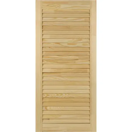Дверка жалюзийная 850x394x20 мм хвоя сорт А