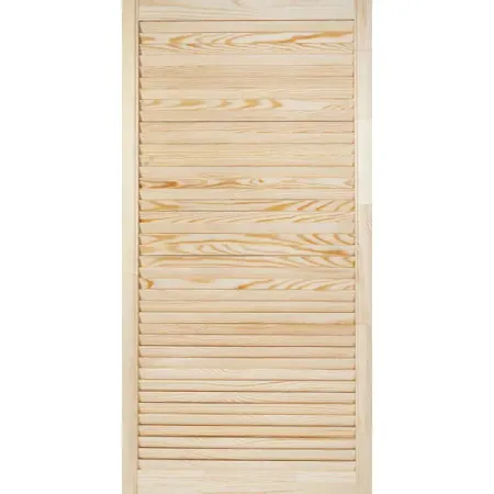 Дверка жалюзийная 1205x594x20 мм хвоя сорт А