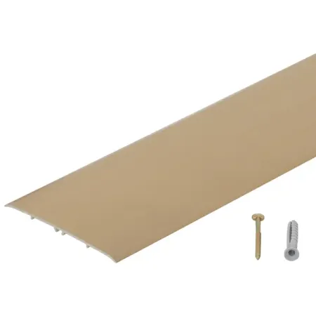 Порог одноуровневый (стык) Artens скрытый, 100x900 мм, цвет золото