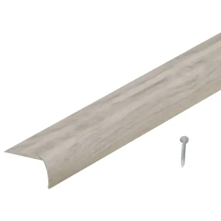 Порог угловой (угол) Artens 40x20x900 мм цвет дуб белый пуговицы пластмассовые 4 отверстия 11022802 d 0 7см 80шт упаковка