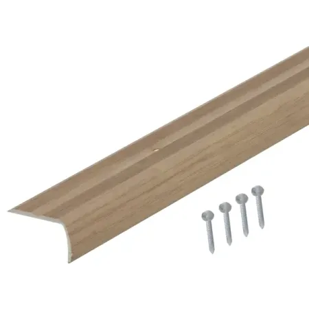 Порог угловой (угол) Artens 40x20x900 мм цвет бук пуговицы пластмассовые 4 отверстия 11022802 d 0 7см 80шт упаковка