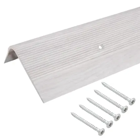 Порог угловой (угол) Artens 60x40x900 мм цвет дуб белый пуговицы пластмассовые 4 отверстия 11022802 d 0 7см 80шт упаковка