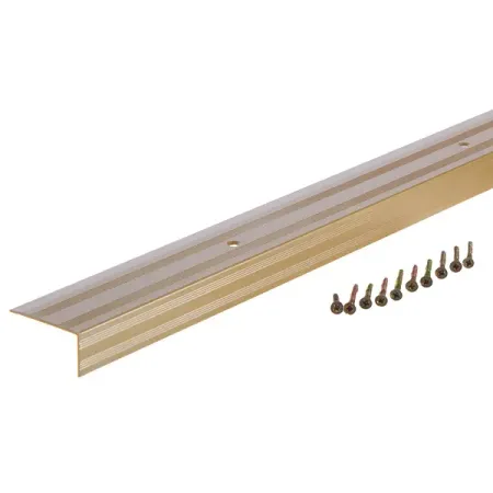 Порог угловой (угол) Artens, 40x20x1800 мм, цвет золото