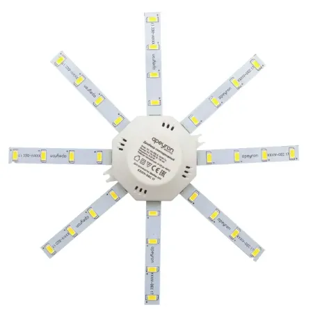 Линейки светодиодные Звездочка 180 мм 12 Вт 900 лм свет тёплый белый анна люлина всем нужен дино