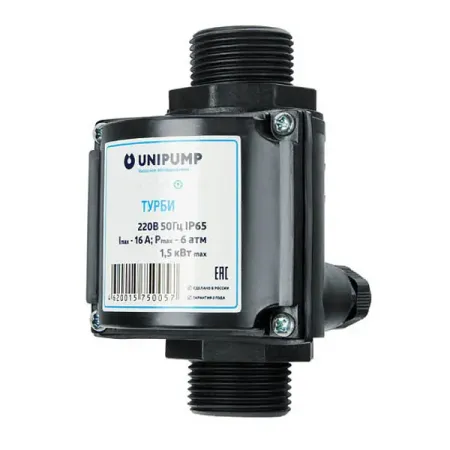 Блок управления насосом UNIPUMP Акваробот Турби wonkedq клеммный блок при  датчика ptio1 5 s 4