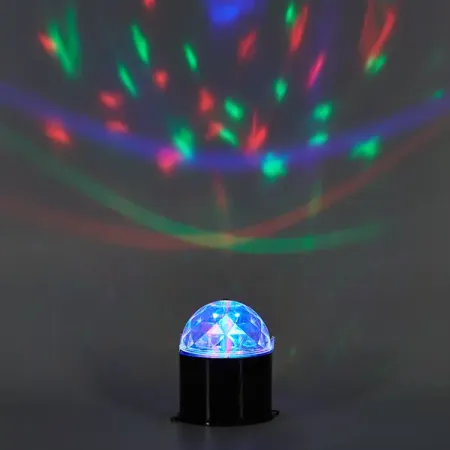 Светильник-проектор светодиодный Uniel RGB Disco 0.3 Вт