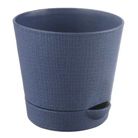 Горшок цветочный Тек.А.Тек Партер ø19.5 h17 см v2.8 л пластик графит пенал тканевый оксфорд большой емкости с пандой и капибарой