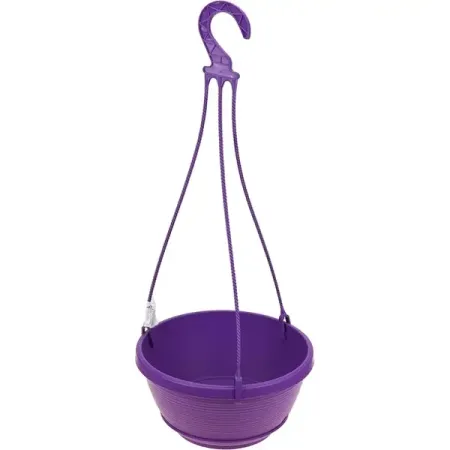 Горшок цветочный Мальва ø25 h13 см v4.7 л пластик фиолетовый rfdotop fakra h rg174 кабель фиолетовый