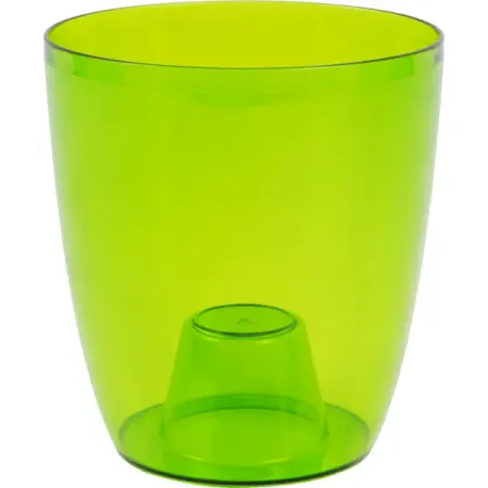 Кашпо для орхидей Idea Орхидея ø16 h15 см v2.4 л пластик салатовый