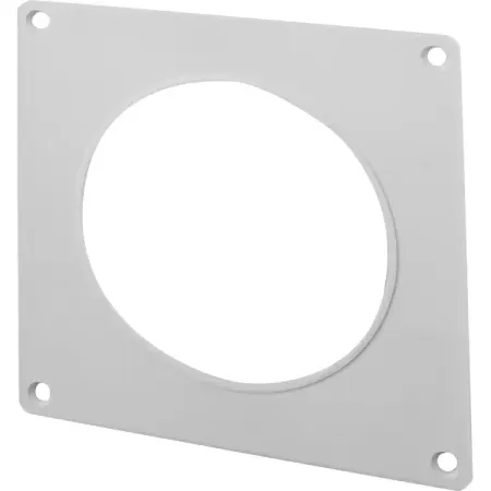 Пластина настенная для круглых воздуховодов Equation D100 мм пластик