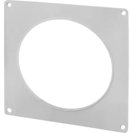 Пластина настенная для круглых воздуховодов Equation D150 мм пластик