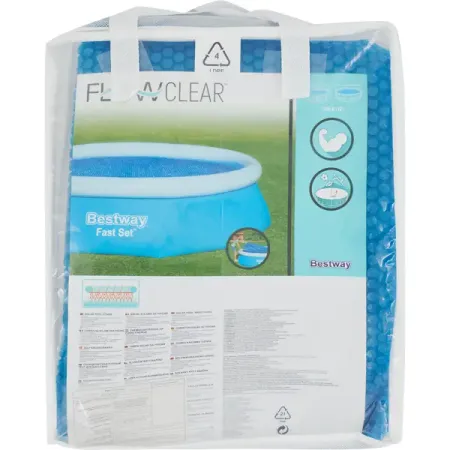 Покрывало для каркасного круглого бассейна 305 см, обеспечивает теплоизоляцию