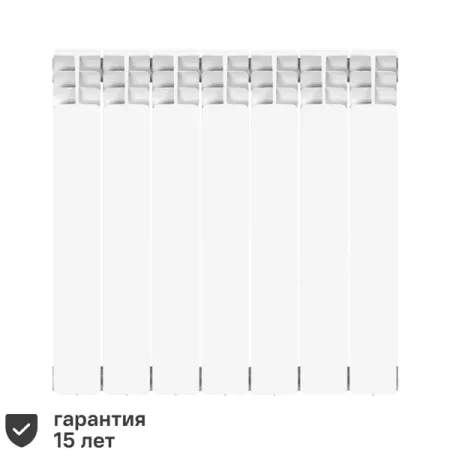 Радиатор секционный Equation Bimetal 500/100 7 секций боковое подключение биметалл белый rfid брелок 1386 rfid брелок isocard 125 кгц 26 бит для контроля доступа формат h10301
