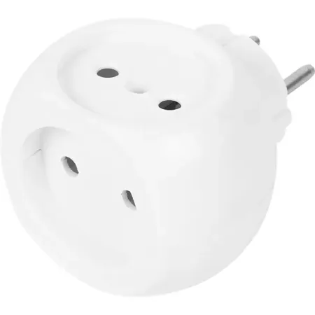 Разветвитель Старт С/А 1/3/ТС-3 3 розетки без заземления 6 А цвет белый fshh тестовый разъем sop8 soic8 белый