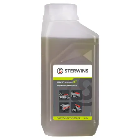 Масло моторное 4Т Sterwins 10W-40 полусинтетика 0.6 л