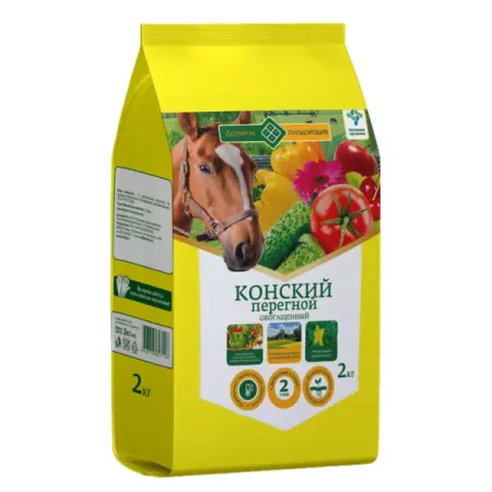 Удобрение Florizel Конский перегной гранулированное ОУ 2 кг