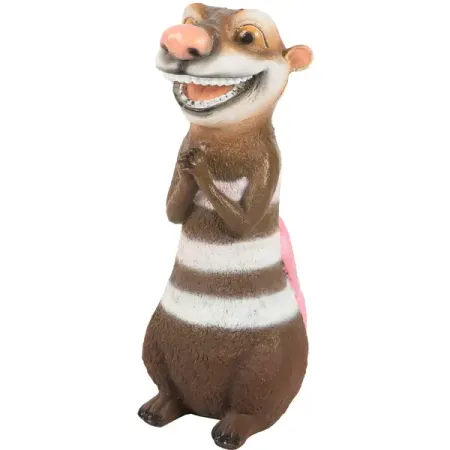 Фигура садовая «Опоссум улыбается» высота 30 см миниатюрная садовая скульптура